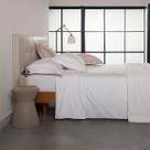 Kit Jogo de Lençol Buddemeyer 4 Peças Cama Queen 300 Fios Cetim Sublime Cor:Bege
