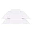 Kit Jogo de Lençol Buddemeyer 4 Peças Cama Queen 300 Fios Cetim Sublime Cor:Branco Pérola