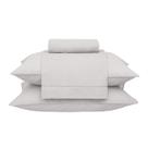 Kit Jogo De Lençol Buddemeyer 4 Peças Cama Super King Basic Percalle 180 Fios 100% Algodão