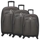 Kit Jogo de Malas de Viagem Poliéster Expansível Rodas 360 Cadeado Código Embutido YINS YS22016