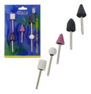 Kit Jogo De Pontas Montadas 1/4 Para Retifica E Furadeira Western