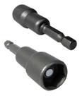 Kit Jogo De Soquete Bits Canhão Parafusadeira 6 8 10mm Ímã Kit Jogo De Soquete Bits Canhão Parafusadeira 6 8 10mm Ímã