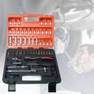 Kit Jogo De Soquete Catraca 53 Peças 1/4 Portátil Chave Allen Com Maleta Cromo Vanádio Kit Jogo De Soquete Catraca 53 Peças 1/4 Portátil Chave Allen Com Maleta Cromo Vanádio