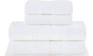 Kit Jogo De Toalhas Buddemeyer 4 Peças Branco Banhão Fio Penteado 100 Algodão Kit Jogo De Toalhas Buddemeyer 4 Peças Branco Banhão Fio Penteado 100 Algodão