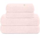 Kit Jogo De Toalhas Camesa 4 Peças Banhão e Rosto Velour 100% Algodão 500g/m² Nanosoft Cor:Rosé 3025 Kit Jogo De Toalhas Camesa 4 Peças Banhão e Rosto Velour 100% Algodão 500g/m² Nanosoft Cor:Rosé 3025