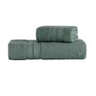 Kit Jogo De Toalhas Karsten 2 Peças Banho e Rosto Nuvia 100% Algodão Aera Max Cor:Oásis Kit Jogo De Toalhas Karsten 2 Peças Banho e Rosto Nuvia 100% Algodão Aera Max Cor:Oásis