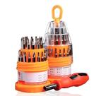 Kit Jogo Ferramenta 31 Peças Chaves Alen Torx Fenda Philips