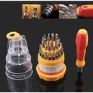 Kit Jogo Ferramenta 31 Peças Chaves Alen Torx Fenda Philips Kit Jogo Ferramenta 31 Peças Chaves Alen Torx Fenda Philips