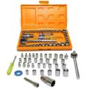 Kit Jogo Ferramentas Chaves Catraca Completo Combinada 40Pç