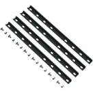 KIT JOGO HASTE ADAPTADOR SUPORTE TV VESA 400x400 65" PRETO
