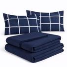 Kit Jogo Lençol Roupa Cama Casal Super King 5 Pçs Elastico Fronha Decoração 200 Fios Toque Seda Luxo