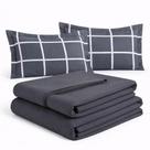 Kit Jogo Lençol Roupa Cama Casal Super King 5 Pçs Macio Elastico Fronha Decorativa 200 Fios Seda