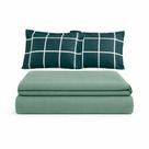 Kit Jogo Lençol Roupa Cama Casal Super King 5 Pçs Macio Elastico Fronha Decorativa 200 Fios Seda
