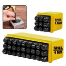 Kit Jogo Marcador Punção 36pcs Alfanumérico 4mm Letra Numero Kit Jogo Marcador Punção 36pcs Alfanumérico 4mm Letra Numero