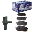 Kit Jogo Pastilha Freio Dianteira Sumitomo Sensor Rotacao - Sentra 2.0 2007 A 2012 - Syl2179 / 70436 / Kit01552