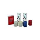 Kit Jogo Poker Com 2 Copos de Naipes