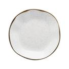 Kit Jogo Prato Fundo Sopa Ryo Maresia 12 Peças Porcelana para Uso Diário Off White Oxford
