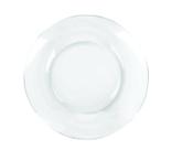 Kit Jogo Prato Fundo Sopa Transparente 12 Peças 22,5cm