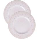 Kit Jogo Pratos Rasos Jantar 10 Pessoas 10pçs Capodanno 28cm