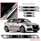 Kit jogo soleira protetor carro audi resinado