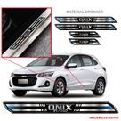 Kit jogo soleira protetor carro onix turbo resinado Kit jogo soleira protetor carro onix turbo resinado