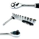 Kit Jogo Soquete Catraca E Extensor 1/2 12 Peças T10 A T21 Kit Jogo Soquete Catraca E Extensor 1/2 12 Peças T10 A T21