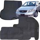 Kit Jogo Tapete Corolla 2003 a 2007 4 Peças + Tapete Porta Malas Emborrachado Carro Personalizado
