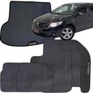 Kit Jogo Tapete Corolla 2008 a 2015 4 Peças + Tapete Porta Malas Emborrachado Carro Personalizado