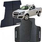 Kit Jogo Tapete Montanta 2011 a 2019 4 Peças + Tapete Caçamba Emborrachado Automotivo Personalizado Kit Jogo Tapete Montanta 2011 a 2019 4 Peças + Tapete Caçamba Emborrachado Automotivo Personalizado