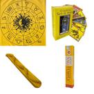 Kit Jogo Tarot Completo Toalha +Baralho +Incenso+ Incensário