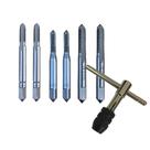 Kit Jogo Vira Macho 8 Peças M4 X 0,7 M5 X 0,8 M6 X 1,00 Profissional Rocast
