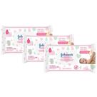 Kit Johnson's Baby Toalhinhas Extra Cuidado 288 unidades