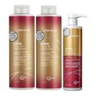 Kit Joico K-Pak Color Therapy - Shampoo 1L + Condicionador 1L + Luster Lock 500ml