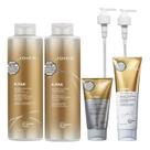 Kit Joico K-Pak - Shampoo 1L + Condicionador 1L + Máscara Deep 150ml + Máscara Hydrator 250ml