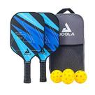 Kit Joola Ben Johns Blue Lightning Pickleball (2 Raquetes, 4 bolas e 1 Bolsa)