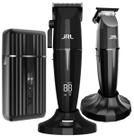 Kit JRL Onyx Com Máquinas Profissionais de Corte E Acabamento + Shaver Original 1 Ano De Garantia