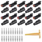 Kit JRready ST6338 Deutsch DTHD de 1 pino à prova d'água 12-16AWG