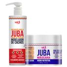 Kit Juba Encaracolando A Juba + Mascara Hidro Nutritiva Widi Care Tratamento Capilar 500g