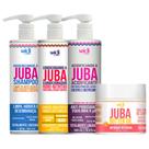 Kit Juba Shampoo + Condicionador + Acidificante + Mascara Butter Oil Capilar Vegano Widi Care Kit Juba Shampoo + Condicionador + Acidificante + Mascara Butter Oil Capilar Vegano Widi Care