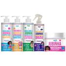 Kit Jubinha Widi Care 5 Produtos Linha Infantil Hipoalergenico Com Mascara Nutritiva Vegano Completo