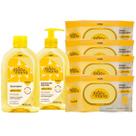 Kit jumbo João e Maria Sabonete e Shampoo 400ml + lenços