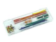 Kit jumper rigido para protoboard - 140pcs Kit jumper rigido para protoboard - 140pcs