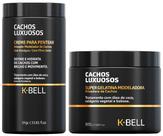 Kit K-Bell Cachos Luxuosos - Creme de Pentear e Super Gelatina Modeladora