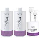 Kit K.Pro Caviar - Shampoo Cream 1L & Condicionador 1Kg & Máscara Intense 500g + Válvula Pump Kit K.Pro Caviar - Shampoo Cream 1L & Condicionador 1Kg & Máscara Intense 500g + Válvula Pump