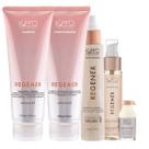 Kit K.Pro Profissional Regenér Shampoo + Condicionador + Balm + Óleo + Ampola