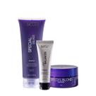 Kit K.Pro Profissional Special Silver Shampoo Máscara e Acidificante (3 produtos)