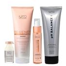 Kit K.Pro Regenér Shampoo 240ml + Lipidium Oil 60ml + Ampola 10ml + pH Acidificante 230g
