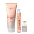 Kit K.Pro Regenér Shampoo 240ml + Óleo 60ml + Ampola 10ml
