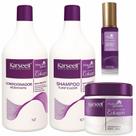 Kit Karseen Platinum Matizador 4 Produtos Loiro Branco, Grisalho Sem Amarelado