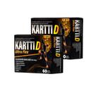 Kit Kartti D Ultra Flex com 120 cápsulas